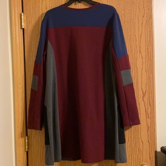 BCBGMaxazria Gigi Colorblocked Dress - Picture 3 of 8